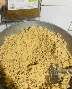 Jaggery panjiri recipe