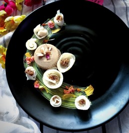 Jaggery Thandai Mousse with  Patisathpa Flower Recipe