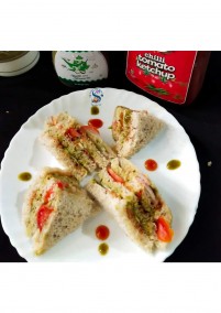 Fresh veggies sandwich recipe