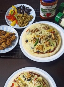 Paneer pizza recipe