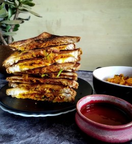 Masala toast recipe