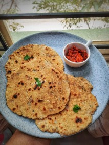 Oats paratha recipe