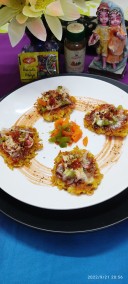 Maggie noodles vegetables pizza with Maggie masala recipe