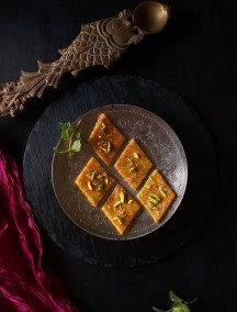 Kesari barfi recipe