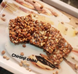 Chironji Chikki Recipe