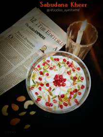 Sabudana Kheer Recipe