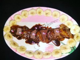 Banana chocolate toffee recipe