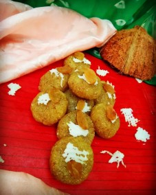 Coconut suji sandesh recipe