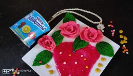 Rose sandesh recipe