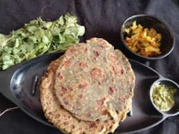 MAKKA KA BHATUA PARATHA RECIPE
