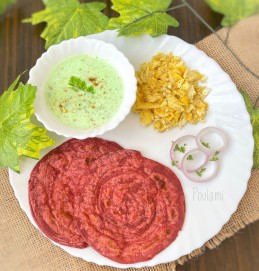 Beetroot paratha recipe