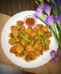 Cabbage Pakora Recipe