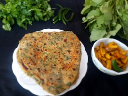 SPINACH PARATHA RECIPE