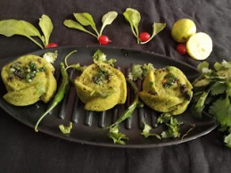 SPINACH DHOKLA RECIPE