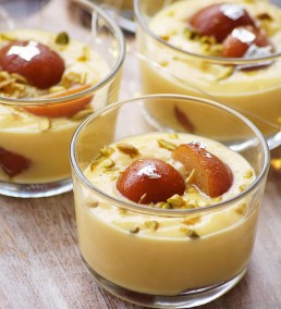 Custard Gulabjamun Recipe