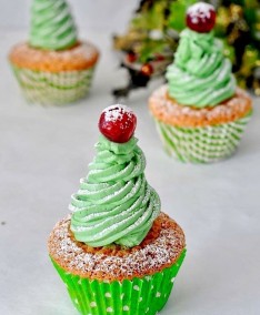 Christmas Tree Cupcakes Recipe