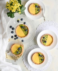 Custard mini cream tart recipe