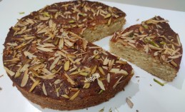 Eggless Parsi Mawa Cake Recipe