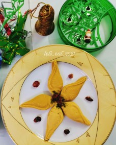 Christmas Star Sandesh Recipe