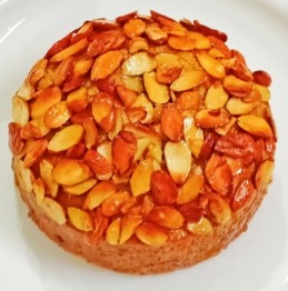Honey Almond Streusel Cake Recipe