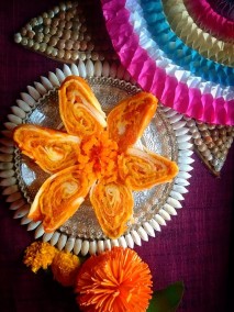 Carrot laddo roll pithe recipe