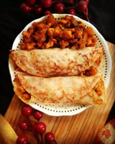 Mangsher Patisapta Recipe