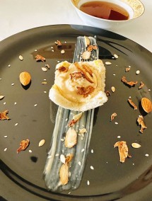 Nolen Gur Mishti Doi Til Tart Recipe