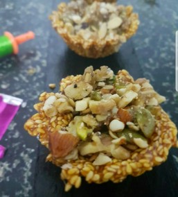 Till dryfruit katori recipe