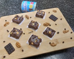 Choco Walnut Mawa Bites Recipe !!
