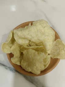 Sabudana garlic papad recipe