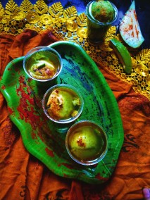 Aam panna infused healthy kanji wada recipe