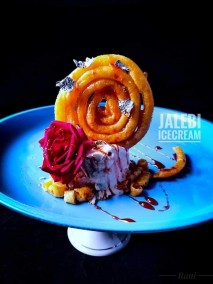 Jalebi Icecream recipe
