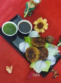 Mix veggies cutlet recipe