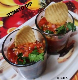 Tomato dip recipe