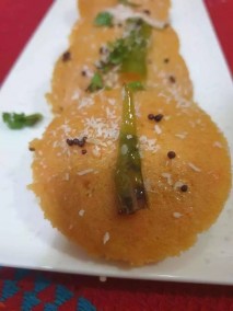 Beetroot Idli Dhokla Recipe