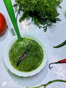 Coriander Chutney (Zero Oil Recipe) Recipe