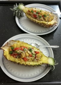 Pineapple fried rice recipe
