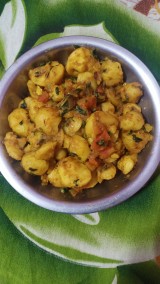 Pavbhaji Masala Potato Fry Recipe