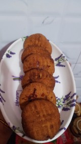 Fennel Seeds Flavoured Jaggery Cookies(Fried) Recipe