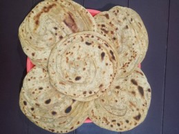 Carom Seeds Flavoured Lachcha Paratha Recipe