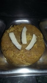 Coconut Peanut Powder Besan Halwa Recipe