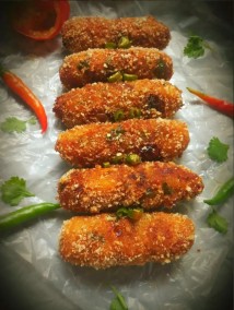 Mix veg paneer cigars recipe