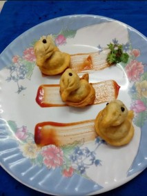 Duck shape samosa recipe