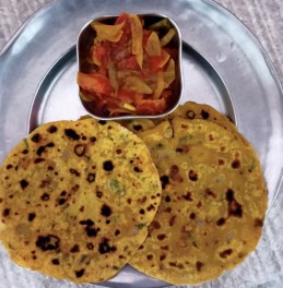 Leftover Dal Paratha Recipe