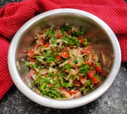 Carrot Cucumber Tomato Koshimbir ( Carrot Cucumber Tomato Salad ) Recipe