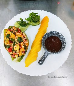 Sabudana Fruit and Nut Vegan Salad Recipe