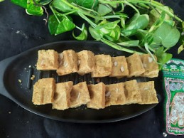BESAN BURFI RECIPE