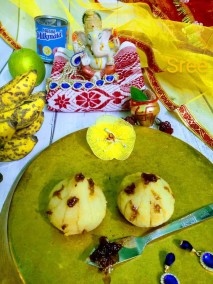 Gulkand semolina modak recipe