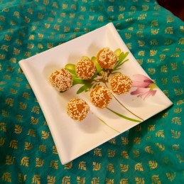 Coconut Sesame Laddoo Recipe