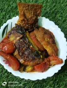 Tomato with fish curry recipe